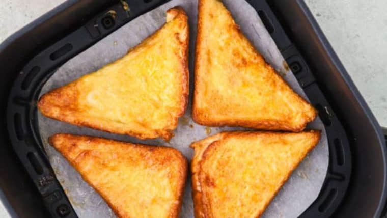 Honey Toast in air fryer
