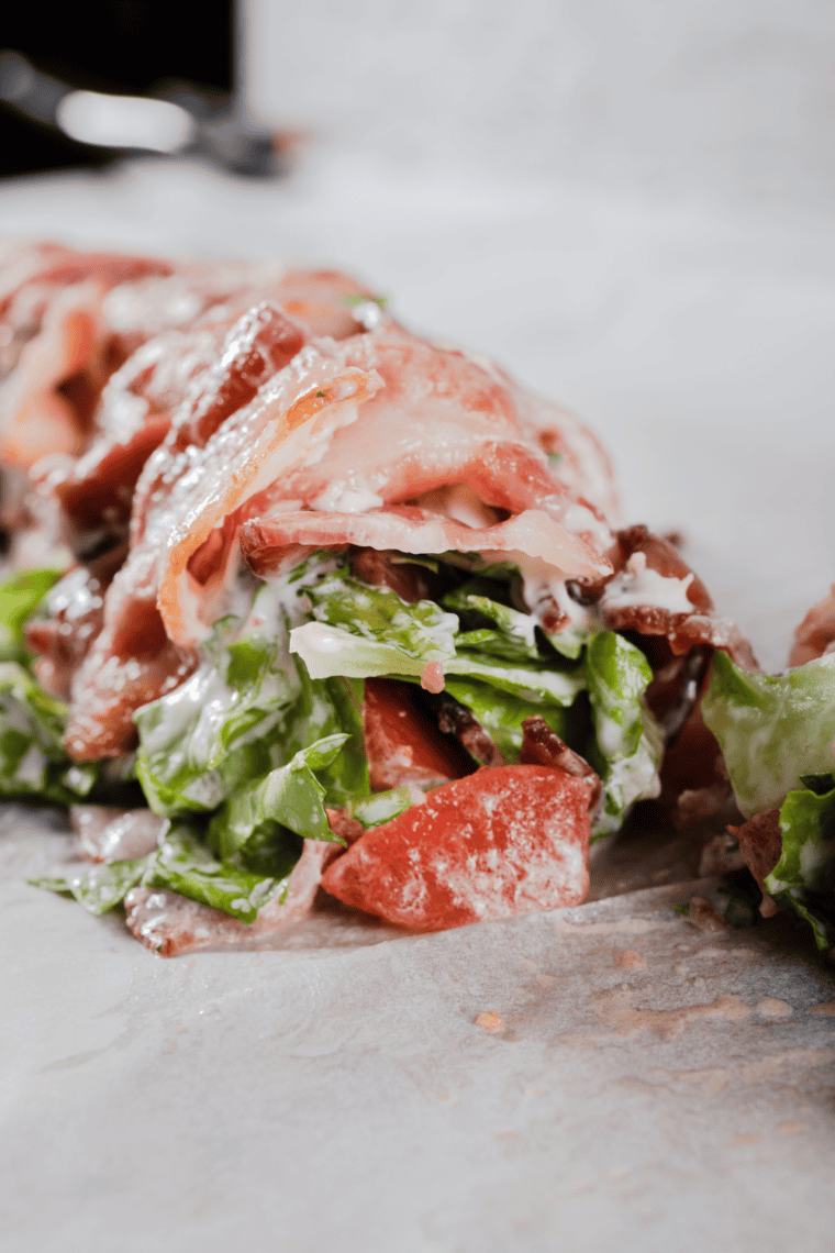 Air Fryer BLT Sushi