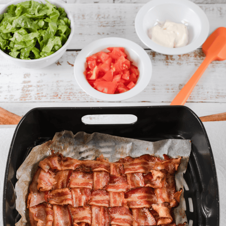 Air Fryer BLT Sushi