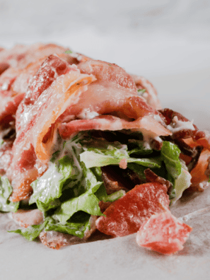Air-Fryer-BLT-Sushi