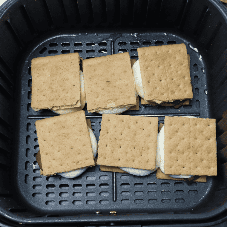 Air Fryer Candy S'mores