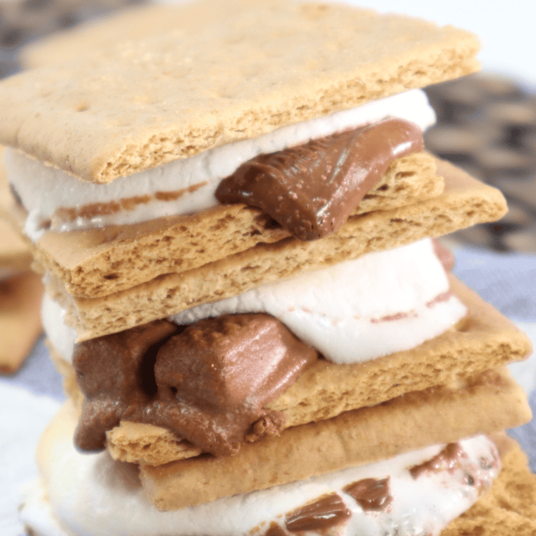 Air Fryer Candy S'mores
