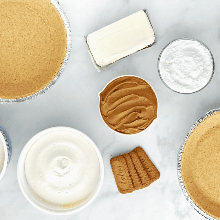 Air Fryer Cookie Butter Pie