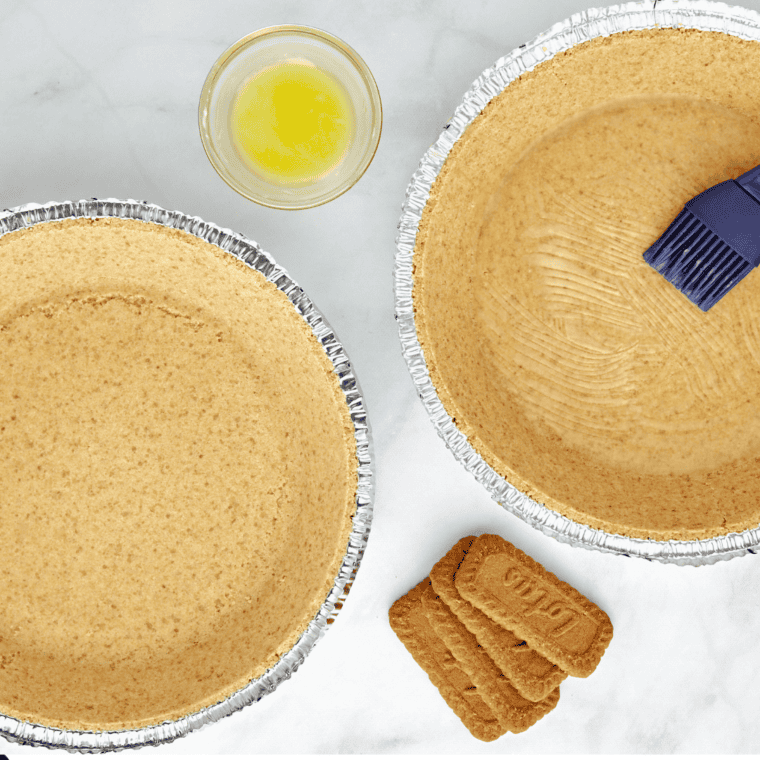 Air Fryer Cookie Butter Pie