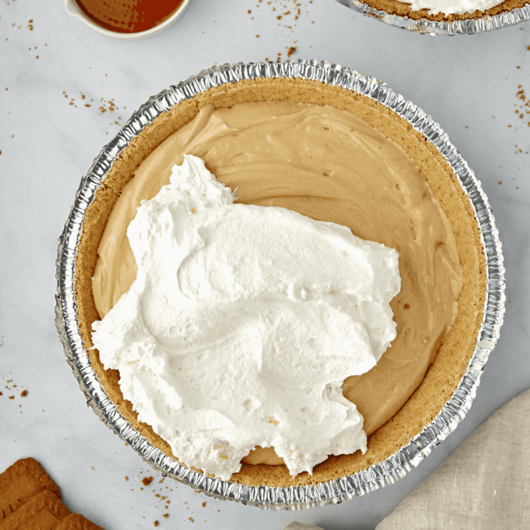 Air Fryer Cookie Butter Pie