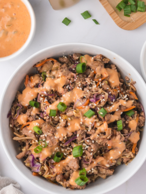 Air Fryer Egg Roll in a Bowl!