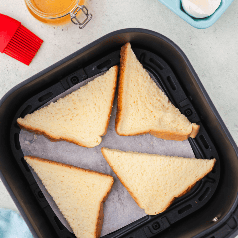 Air Fryer Homemade Garlic Toast