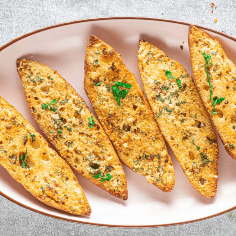 Air Fryer Garlic Toast