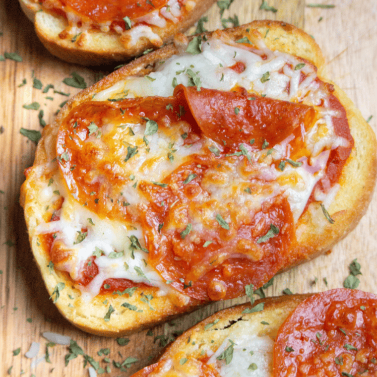 homemade garlic toast in air fryer
