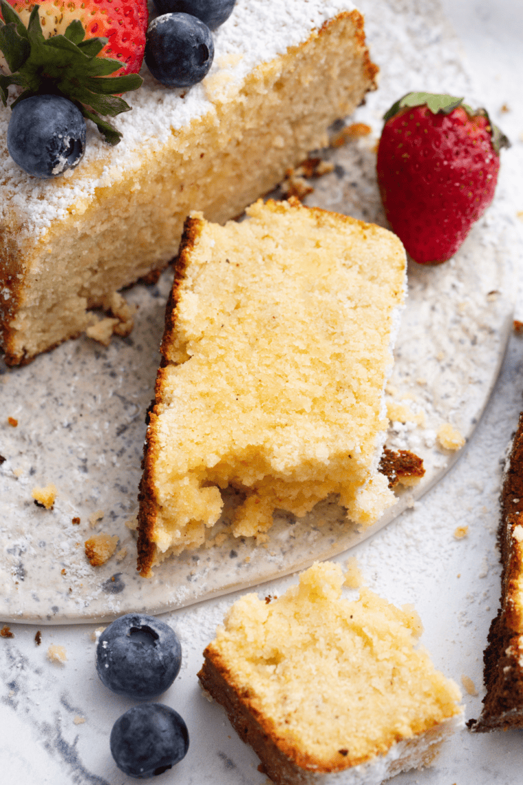 Air Fryer Keto Pound Cake