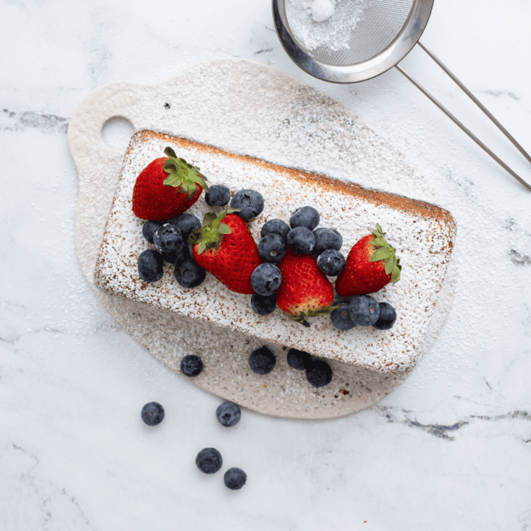 Air Fryer Keto Pound Cake