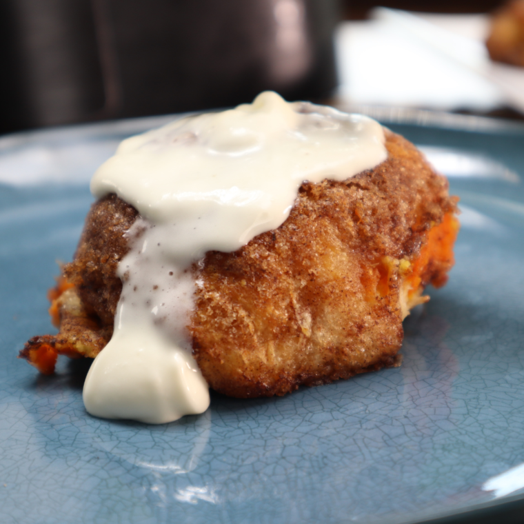 Air Fryer Pumpkin Dumplings
