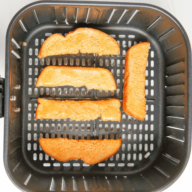 Air Fryer Pumpkin French Toast Sticks