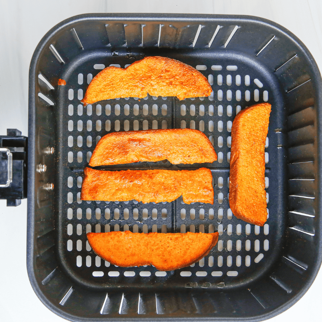 Air Fryer Pumpkin French Toast Sticks