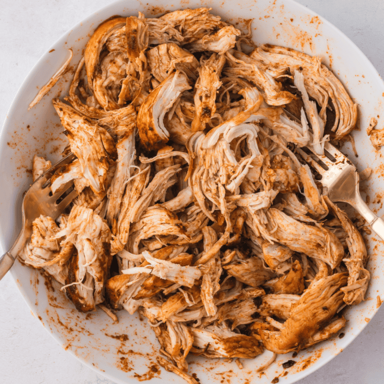 Air Fryer Queso Chicken Tacos
