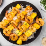 Air Fryer Shrimp Skewers