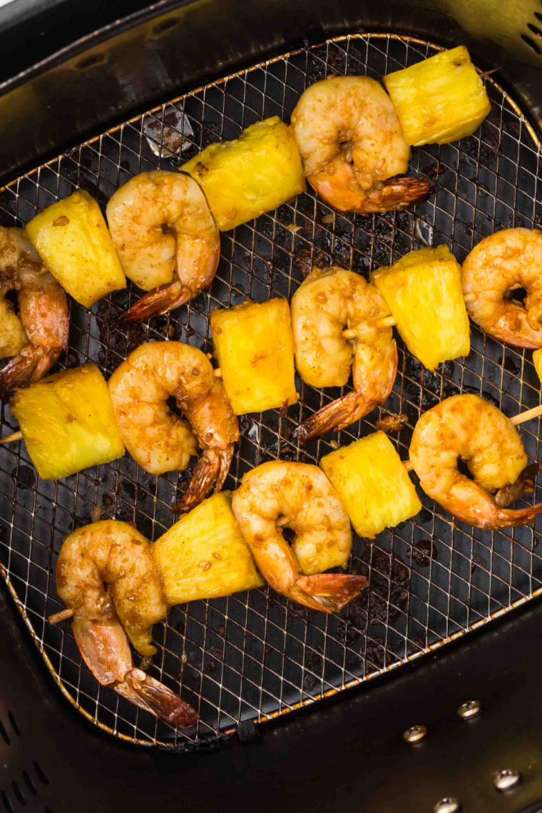 Air Fryer Shrimp Skewers