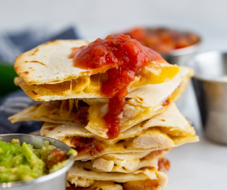 Chili’s Bacon Ranch Chicken Quesadillas