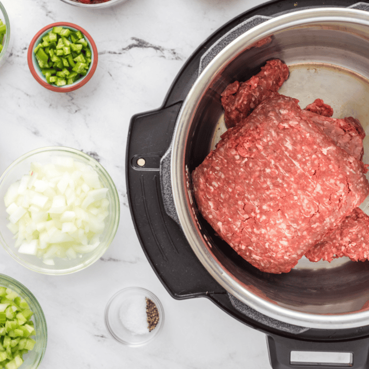 Easy Instant Pot Chili No Beans