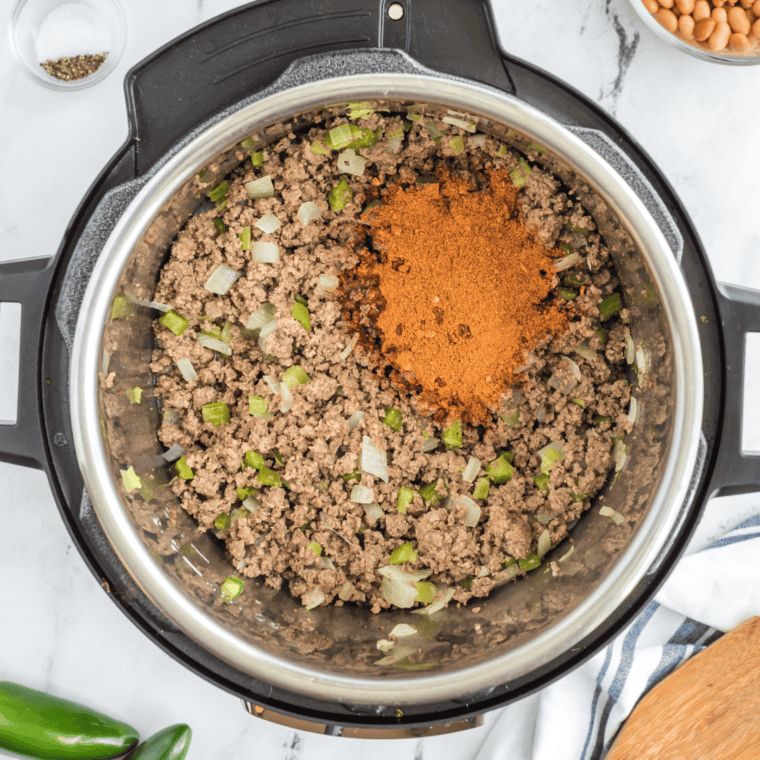 Easy Instant Pot Chili No Beans