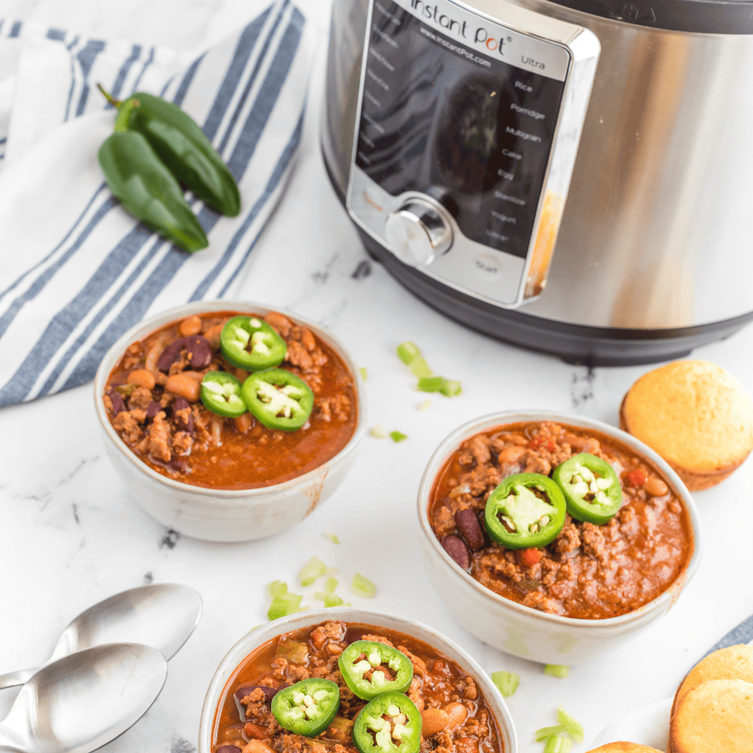 Easy Instant Pot Chili No Beans