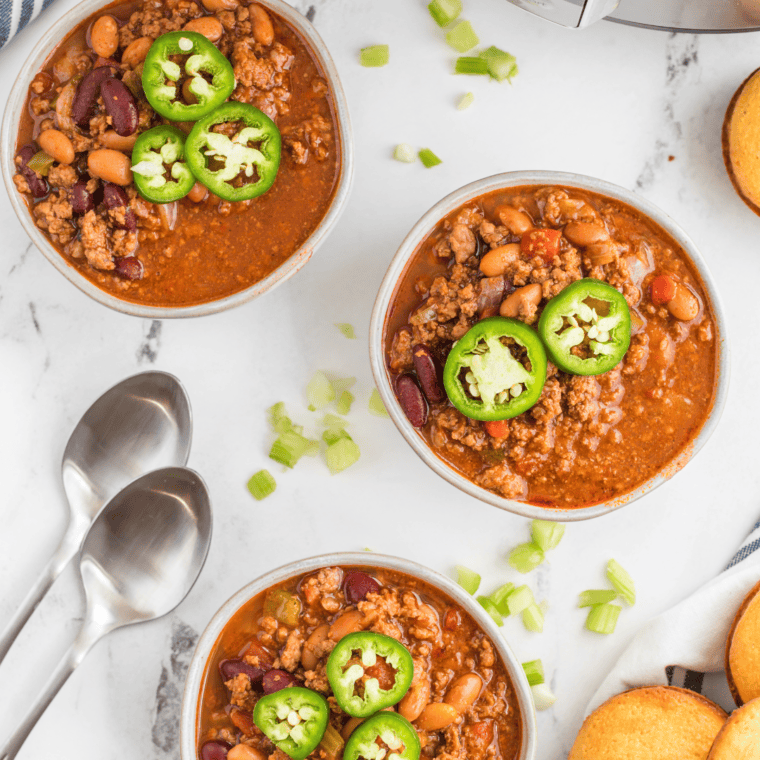Easy Instant Pot Chili No Beans