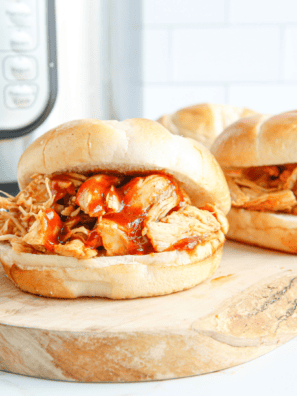 Instant Pot BBQ Shredded Chicken
