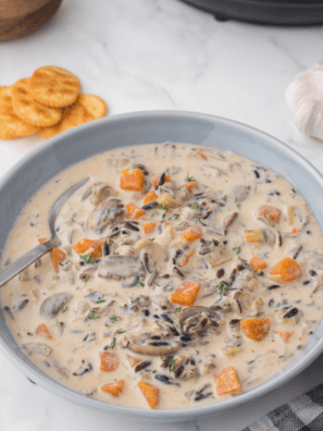 Instant Pot Wild Rice Soup