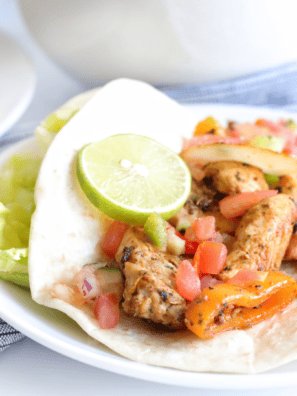 Ninja Foodi Chicken Fajitas