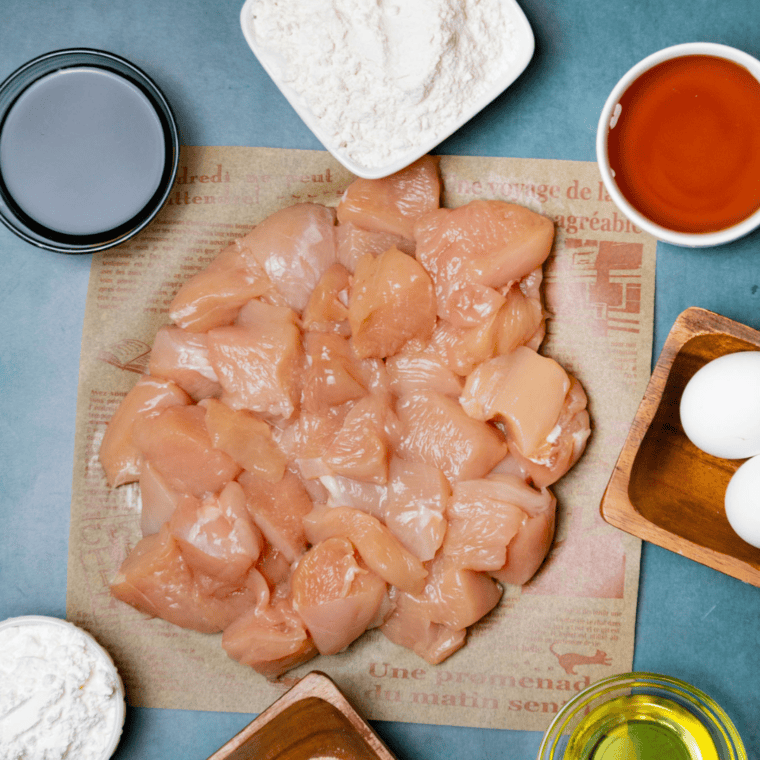 Ninja Foodi Honey Garlic Chicken Bites