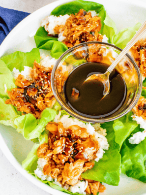 Salmon Lettuce Wraps