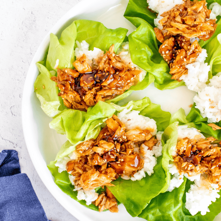 Salmon Lettuce Wraps