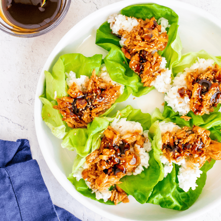 Salmon Lettuce Wraps