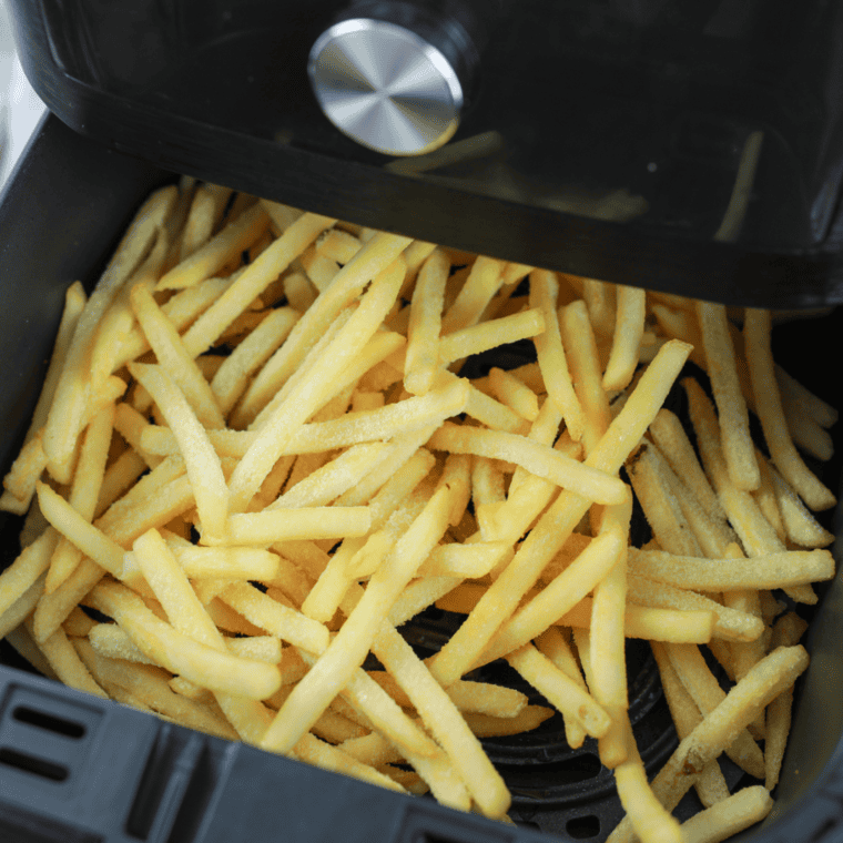 Air Fryer Loaded Bacon and Cheese Fries