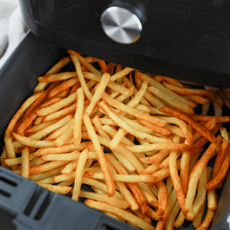 Air Fryer Loaded Bacon and Cheese Fries