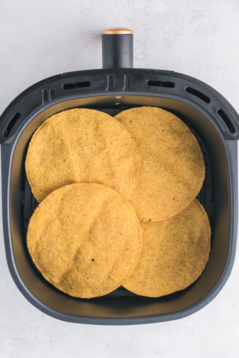 Air Fryer Steak Tostadas