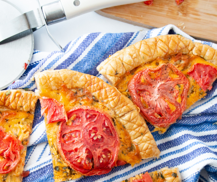 Air Fryer Tomato Galette