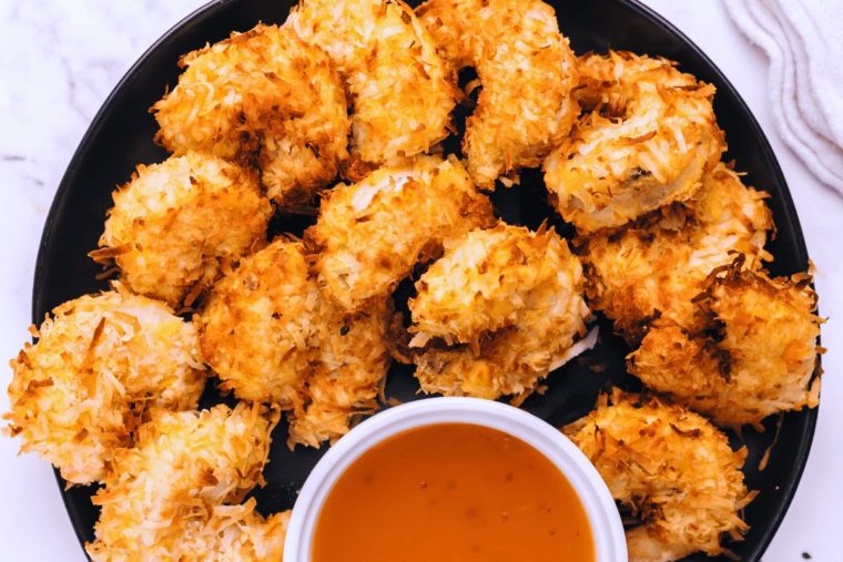 Air fryer coconut shrimp.