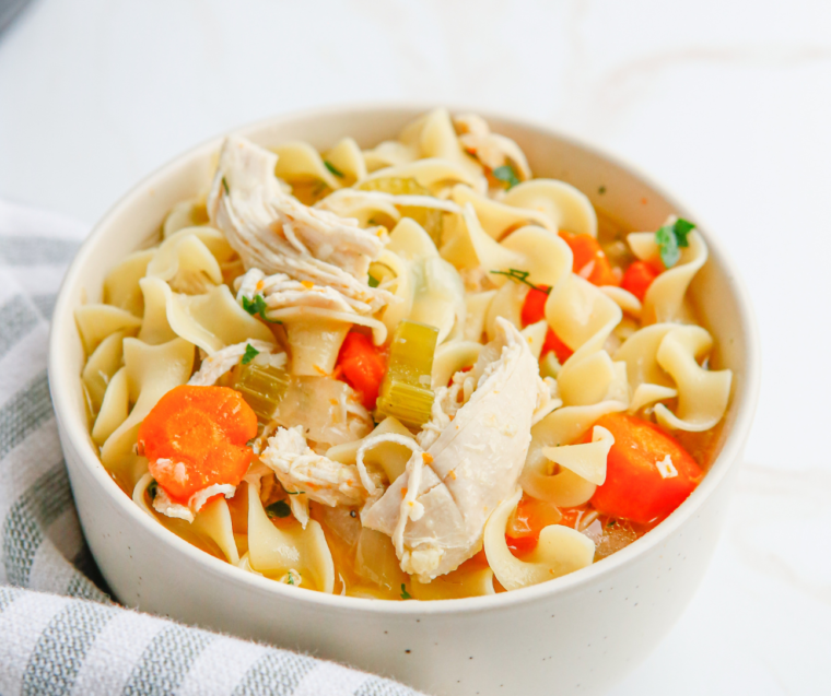 Copycat Instant Pot Panera Bread Chicken Noodle Soup
