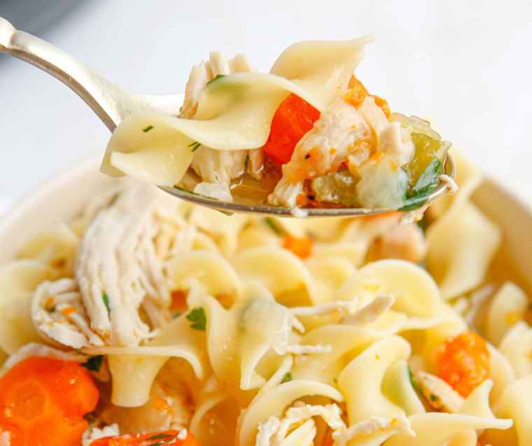 Copycat Instant Pot Panera Bread Chicken Noodle Soup