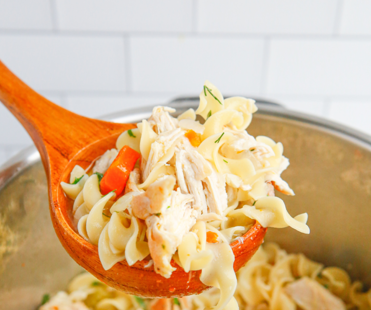 Copycat Instant Pot Panera Bread Chicken Noodle Soup