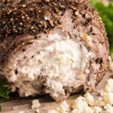 Easy Air Fryer Blue Cheese Stuffed Flank Steak