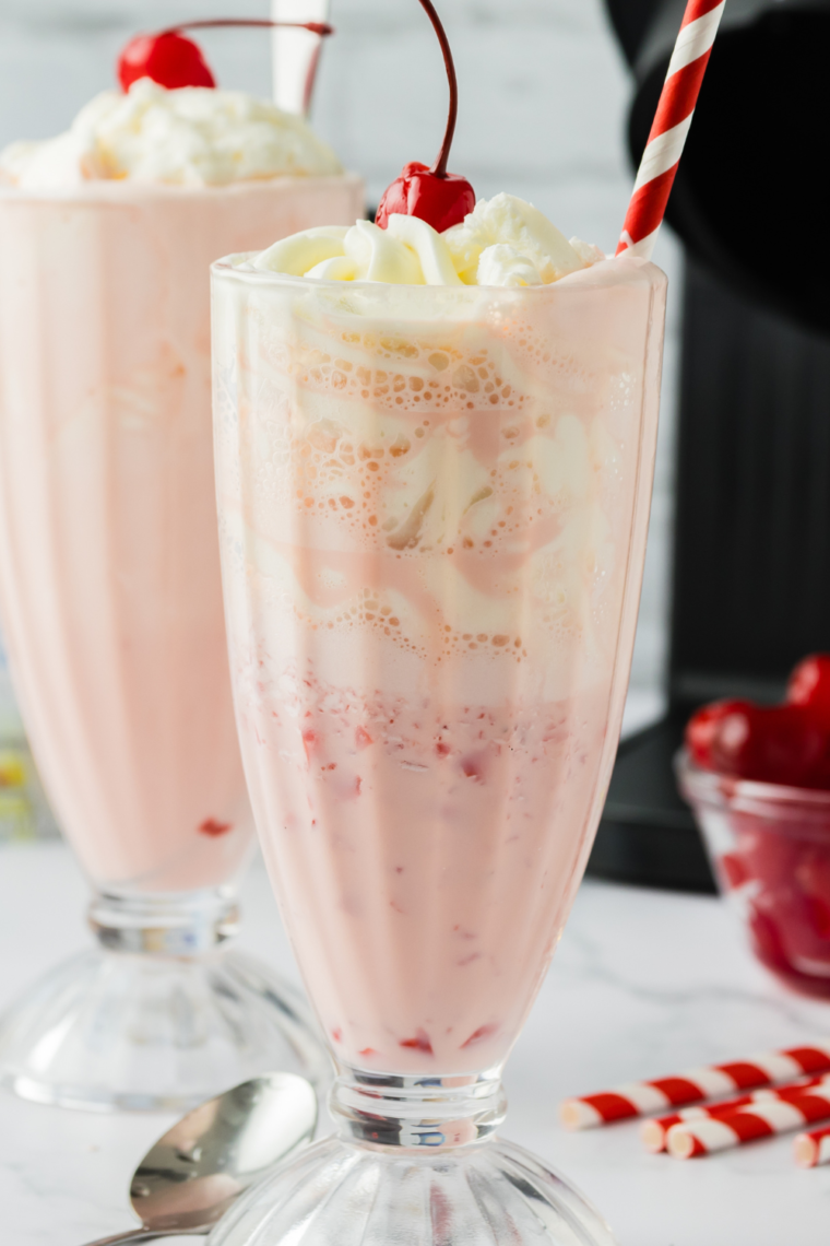 Ninja Creami Five Guy's Cherry Milkshake