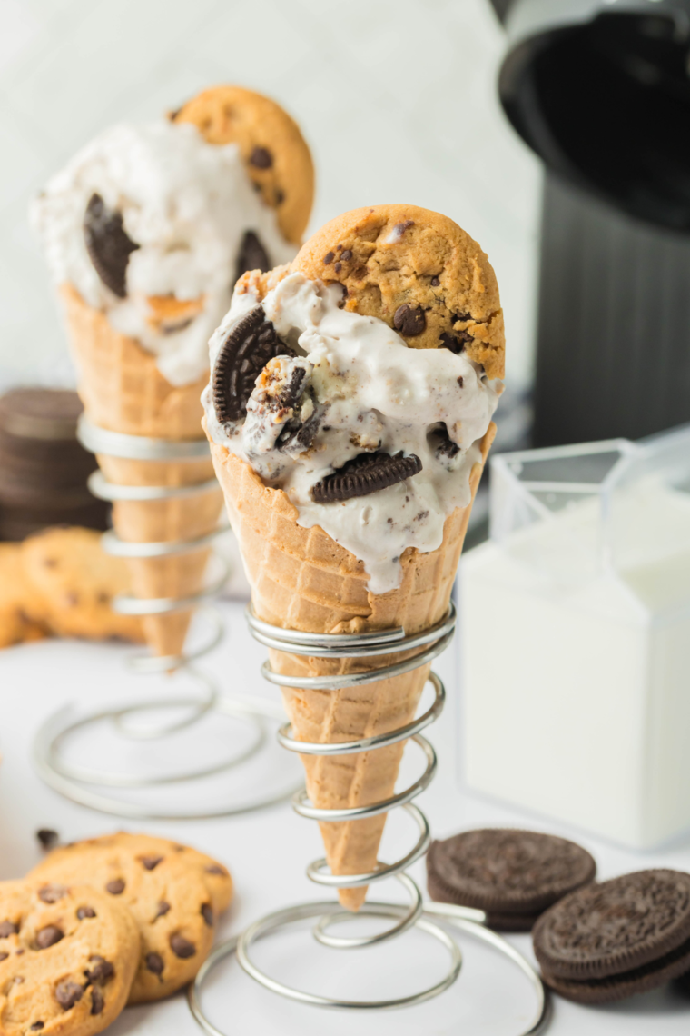 Ninja Creami Milk and Cookies Ice Cream