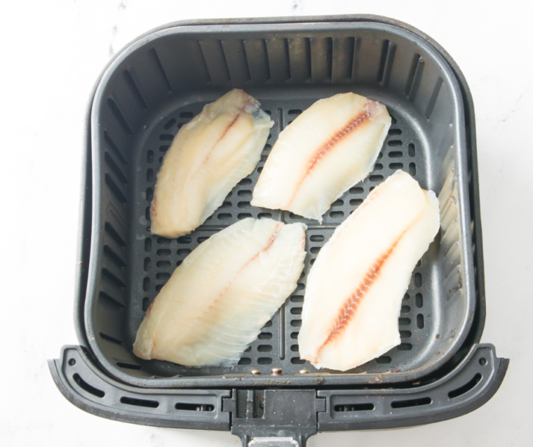 Air Fryer Tilapia With Lemon And Garlic