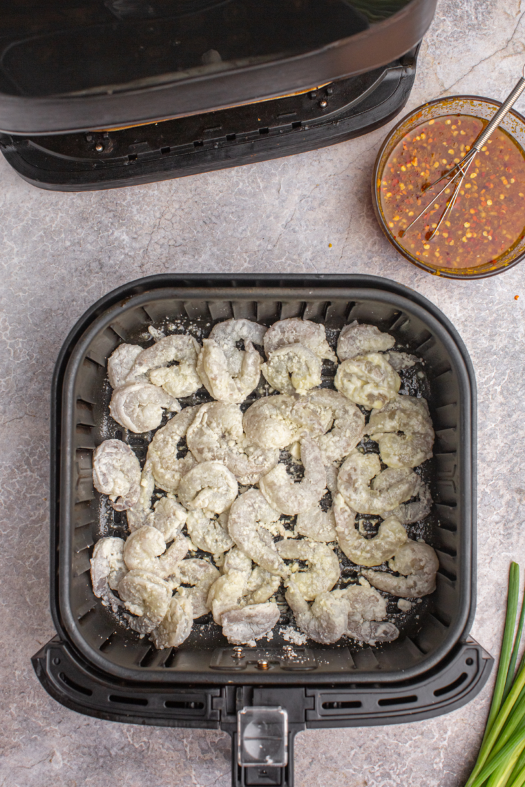 Air Fryer Honey Orange Firecracker Shrimp