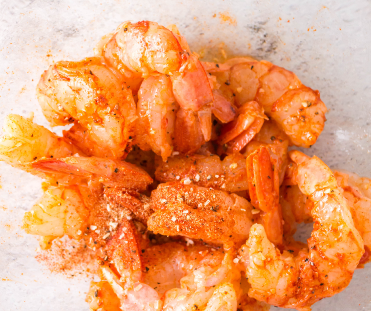Blackened Air Fryer Shrimp