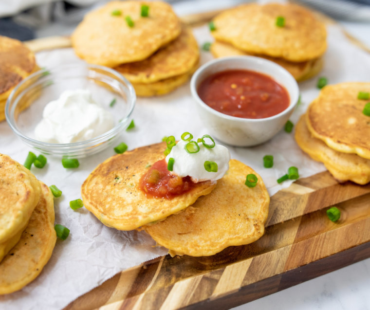 Blackstone Street Corn Fritters (Crispy Elote Fritters) — easy griddle recipe
