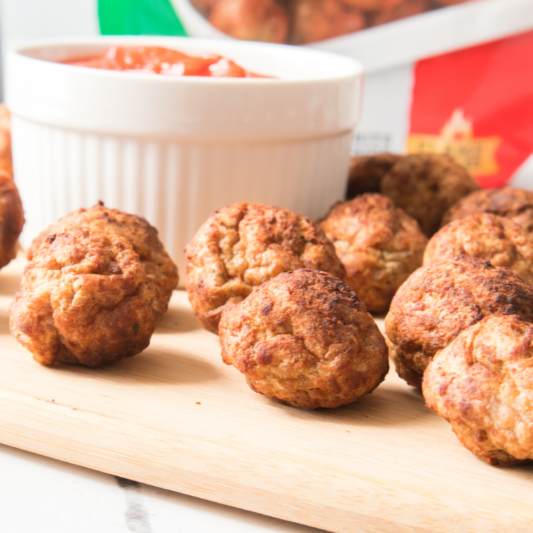 Air Fryer Cooked Perfect Meatball