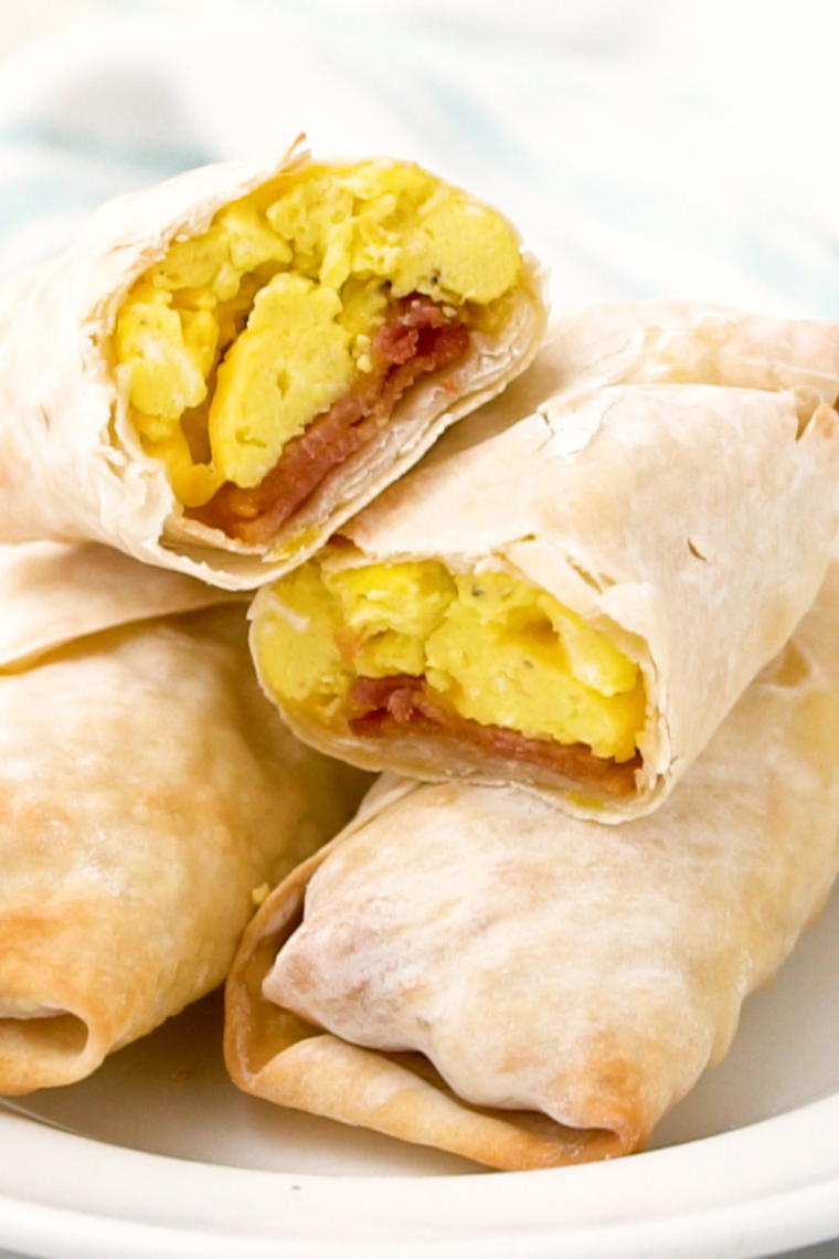 Air Fryer Starbucks Copycat Bacon, Sausage & Egg Wrap